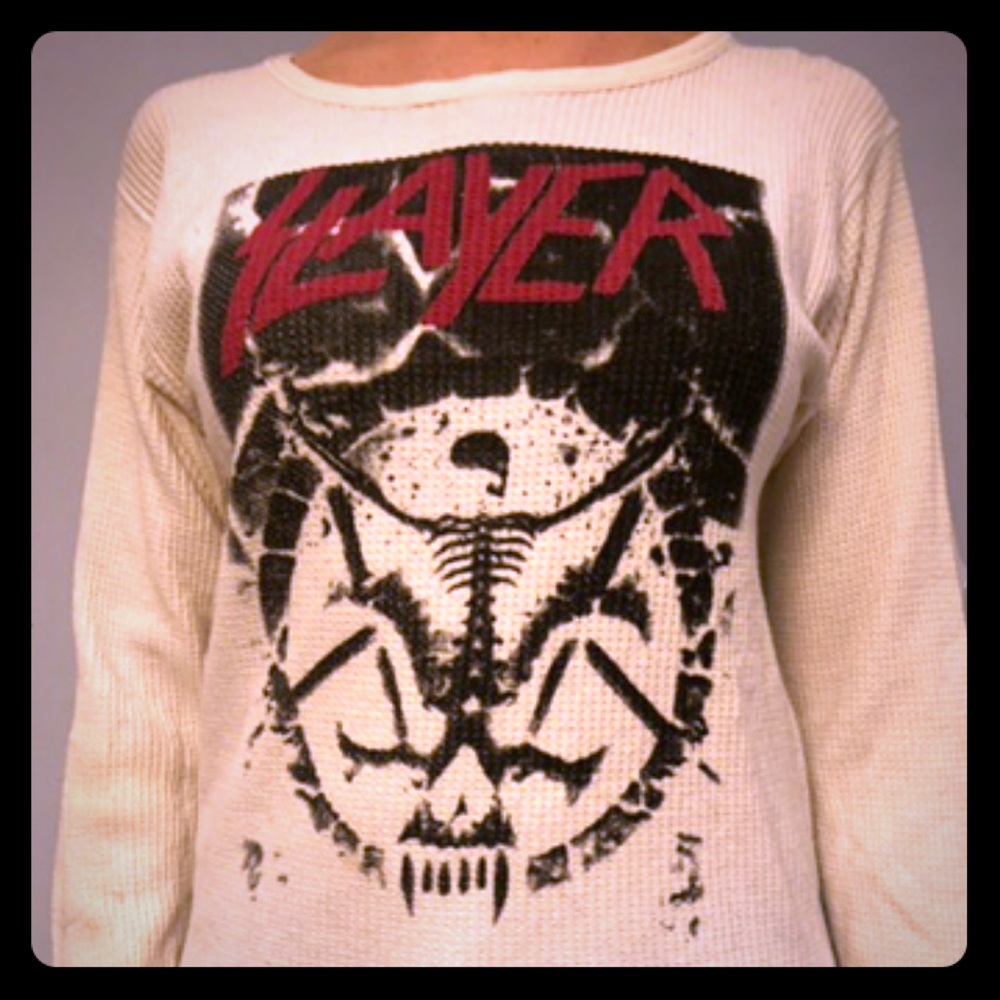 Slayer thermal longsleeve shirt 🩸